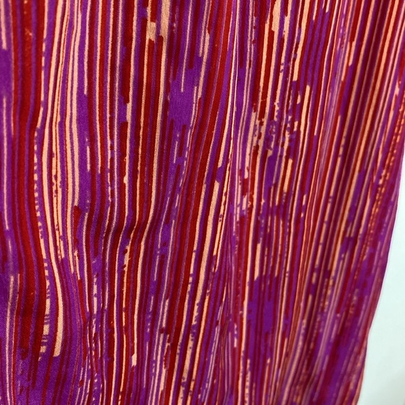 Billabong | Pink Striped Sun / Beach Dress - adjustable straps Crisscross - Med - Picture 5 of 9